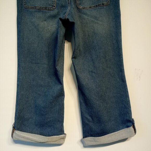 DG2 Diane Gilman Jeans   6P   Virtual Stretch   Rolled Bootcut Crop  Pull-On VGC - Picture 8 of 13